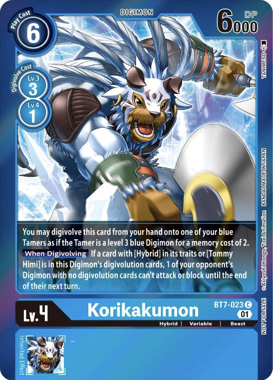 Korikakumon [BT7-023] (Event Pack 3) [Next Adventure Promos] | Enigma On Main