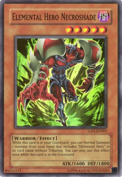 Elemental Hero Necroshade [GX1-EN001] Super Rare | Enigma On Main