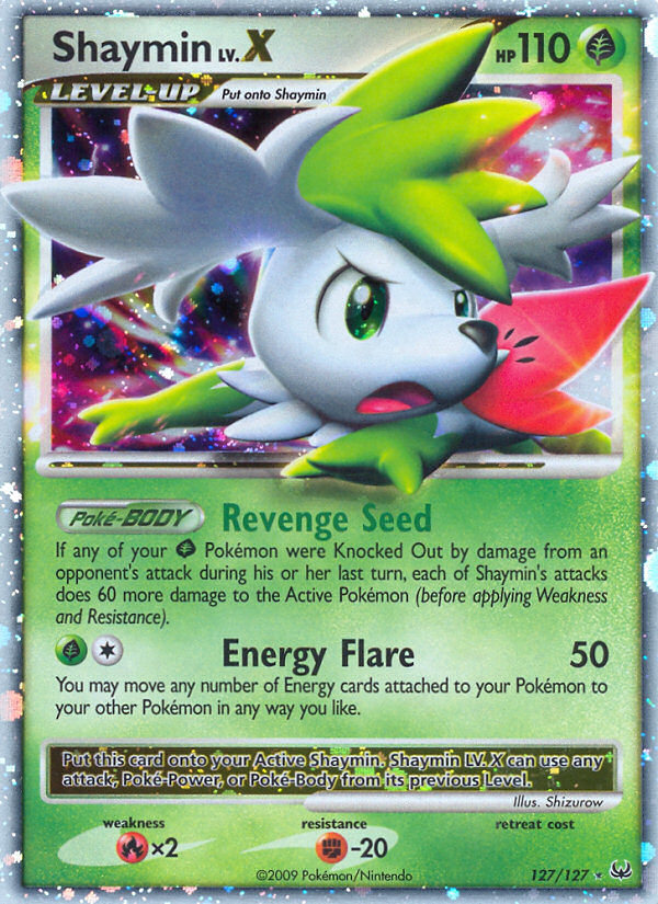 Shaymin LV.X (127/127) [Platinum: Base Set] | Enigma On Main