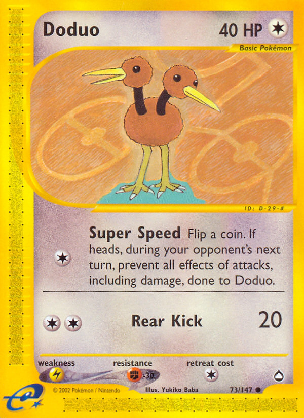 Doduo (73/147) [Aquapolis] | Enigma On Main