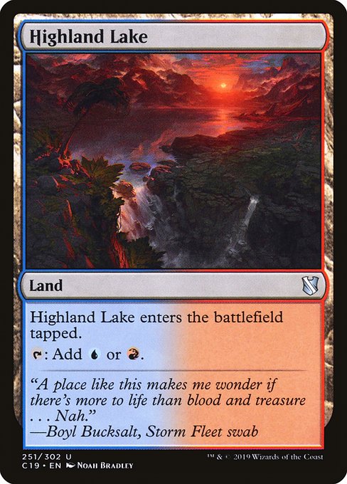 Highland Lake [Commander 2019] | Enigma On Main