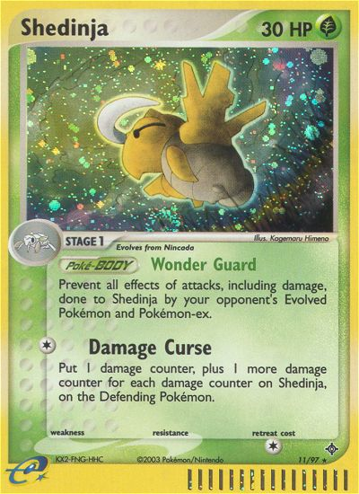 Shedinja (11/97) [EX: Dragon] | Enigma On Main