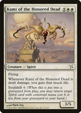 Kami of the Honored Dead [Betrayers of Kamigawa] | Enigma On Main