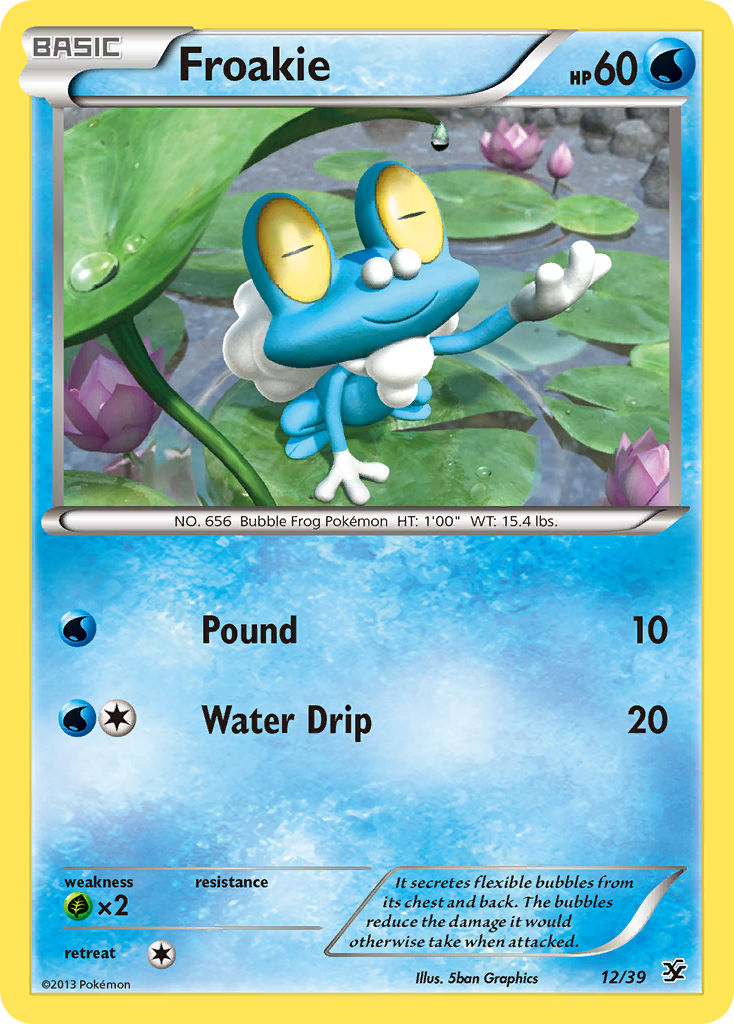 Froakie (12/39) [XY: Kalos Starter Set] | Enigma On Main