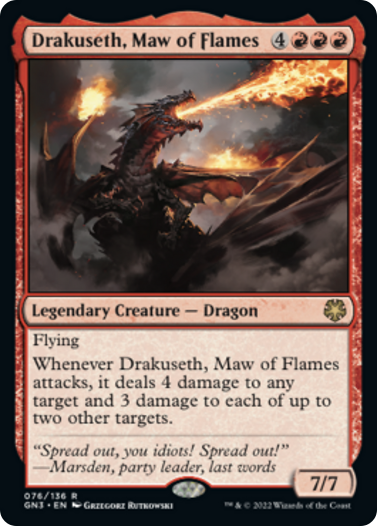 Drakuseth, Maw of Flames [Game Night: Free-for-All] | Enigma On Main