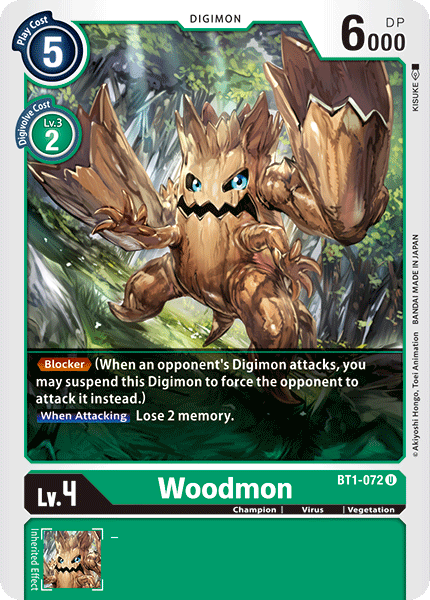 Woodmon [BT1-072] [Release Special Booster Ver.1.0] | Enigma On Main