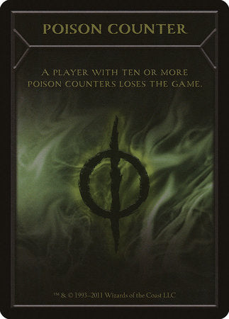 Poison Counter Token [New Phyrexia Tokens] | Enigma On Main