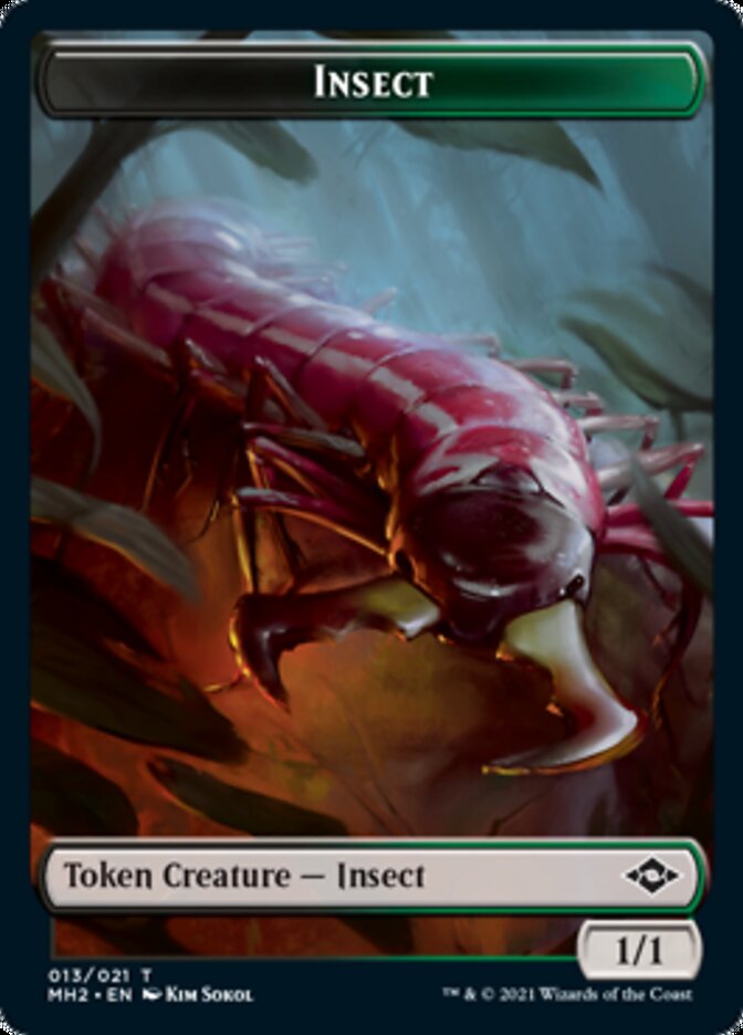 Insect Token [Modern Horizons 2 Tokens] | Enigma On Main