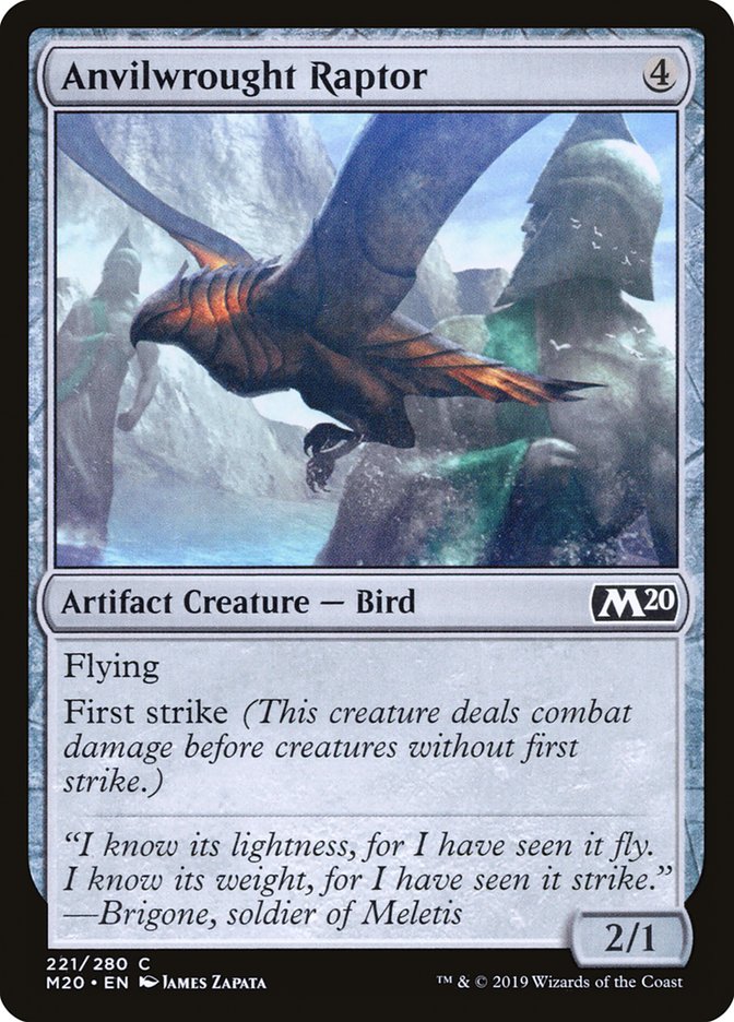 Anvilwrought Raptor [Core Set 2020] | Enigma On Main
