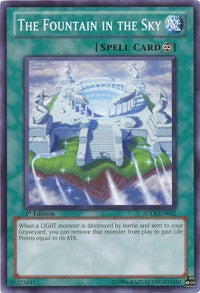 The Fountain in the Sky [Structure Deck: Lost Sanctuary] [SDLS-EN032] | Enigma On Main