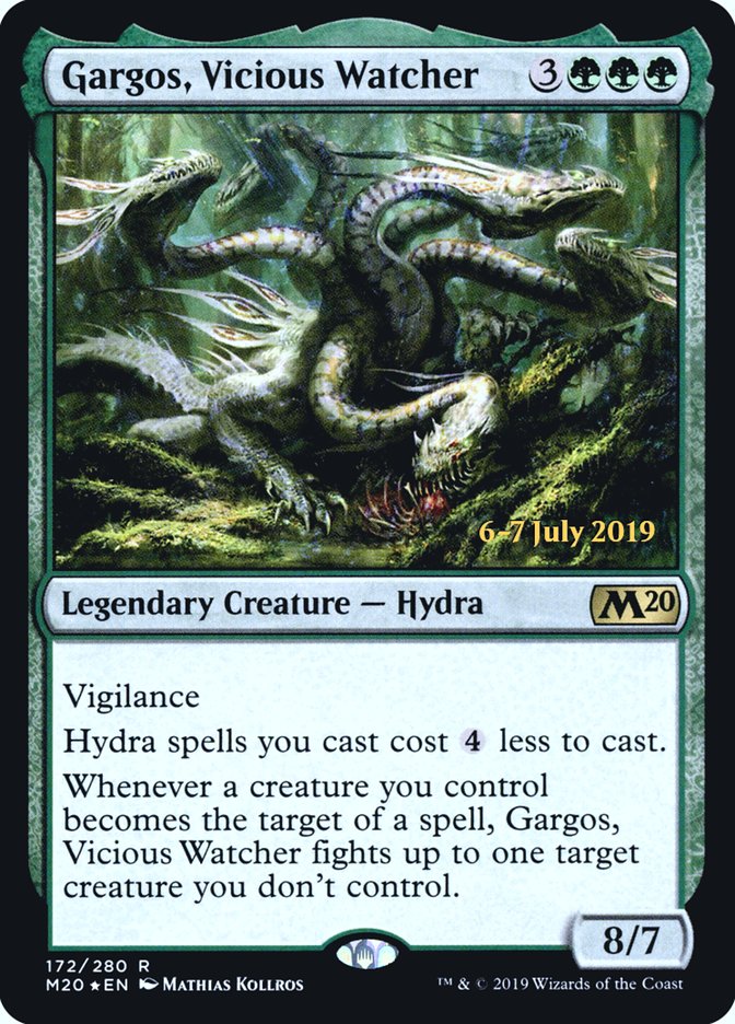 Gargos, Vicious Watcher  [Core Set 2020 Prerelease Promos] | Enigma On Main