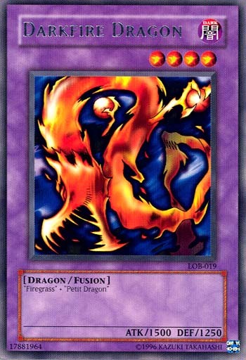 Darkfire Dragon [LOB-019] Rare | Enigma On Main