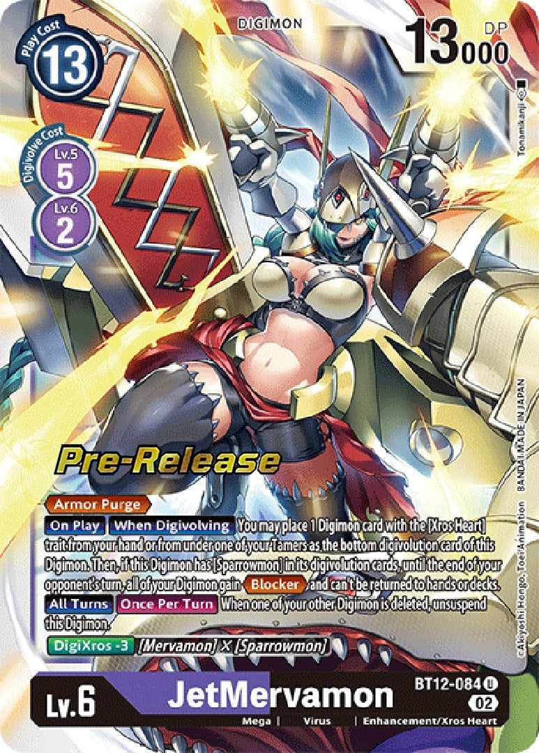 JetMervamon [BT12-084] [Across Time Pre-Release Cards] | Enigma On Main