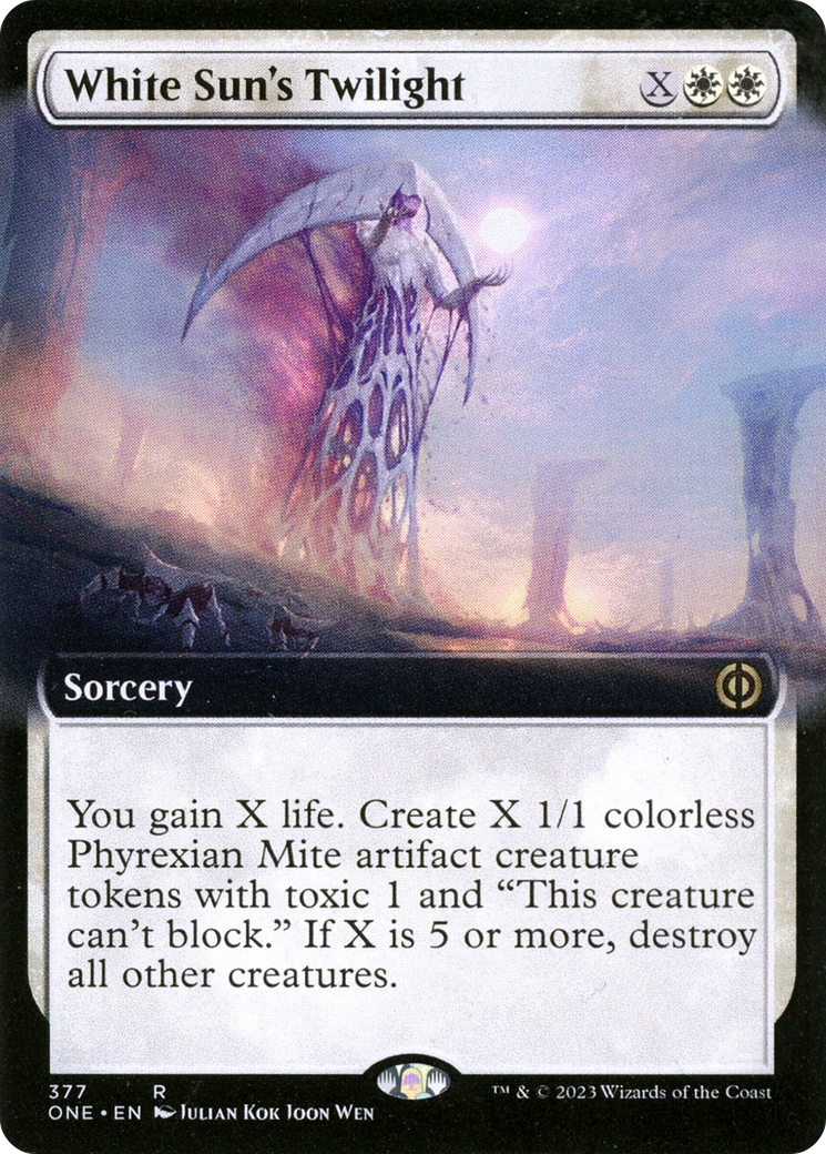 White Sun's Twilight (Extended Art) [Phyrexia: All Will Be One] | Enigma On Main