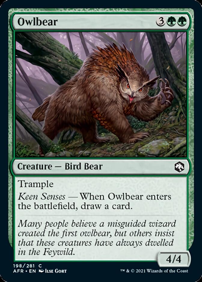 Owlbear [Dungeons & Dragons: Adventures in the Forgotten Realms] | Enigma On Main