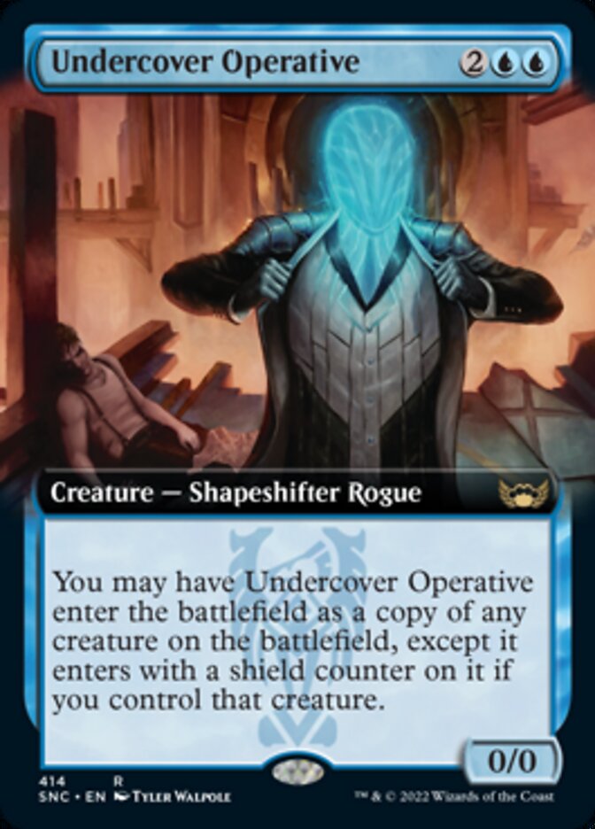 Undercover Operative (Extended Art) [Streets of New Capenna] | Enigma On Main