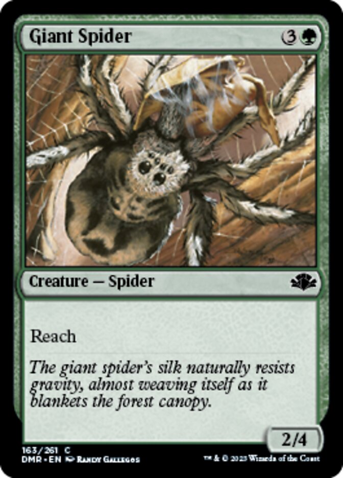 Giant Spider [Dominaria Remastered] | Enigma On Main