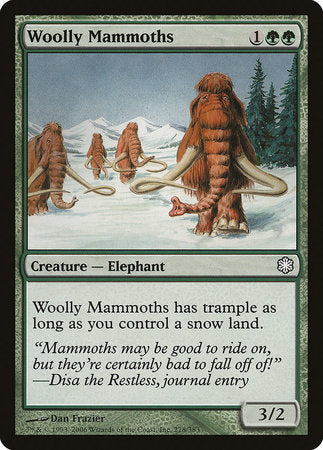 Woolly Mammoths [Coldsnap Theme Decks] | Enigma On Main