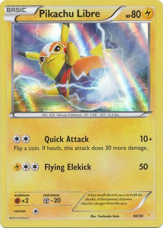 Pikachu Libre (30/30) [XY: Trainer Kit 3 - Pikachu Libre] | Enigma On Main