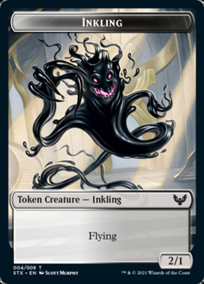 Inkling // Pest Token [Strixhaven: School of Mages Tokens] | Enigma On Main