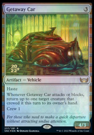 Getaway Car [Streets of New Capenna Prerelease Promos] | Enigma On Main