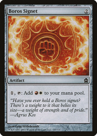 Boros Signet [Commander 2011] | Enigma On Main