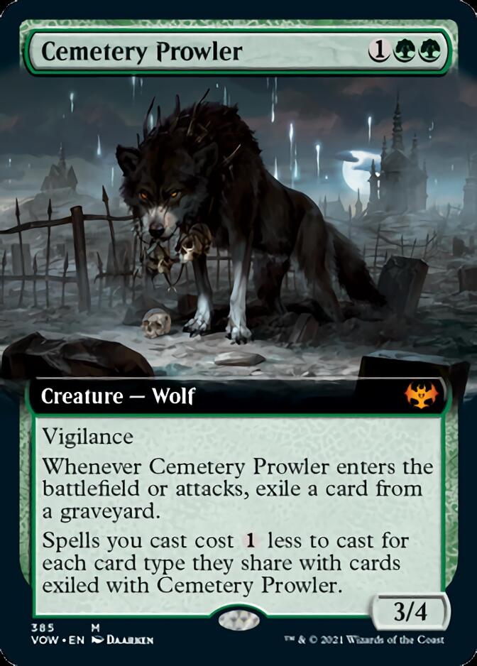 Cemetery Prowler (Extended) [Innistrad: Crimson Vow] | Enigma On Main