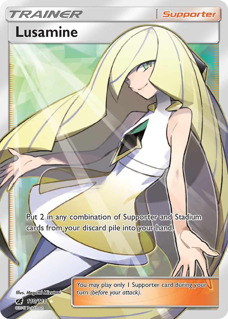 Lusamine (110/111) [Sun & Moon: Crimson Invasion] | Enigma On Main