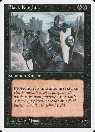 Black Knight [Fourth Edition] | Enigma On Main