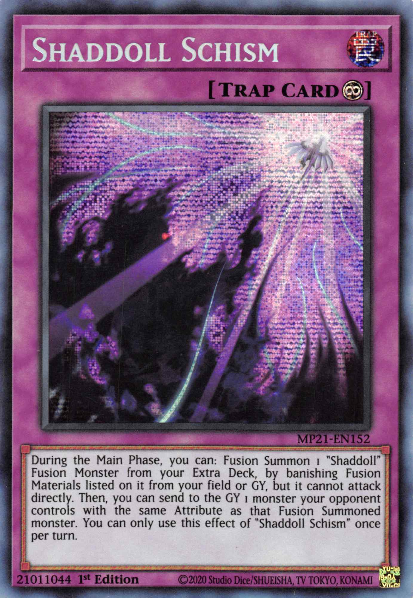 Shaddoll Schism [MP21-EN152] Prismatic Secret Rare | Enigma On Main