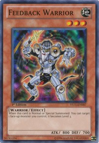 Feedback Warrior [Starter Deck: Dawn of the Xyz] [YS11-EN007] | Enigma On Main