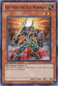 Key Man the Key Warrior [Starter Deck: Dawn of the Xyz] [YS11-EN009] | Enigma On Main