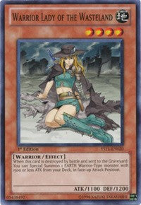 Warrior Lady of the Wasteland [Starter Deck: Dawn of the Xyz] [YS11-EN020] | Enigma On Main