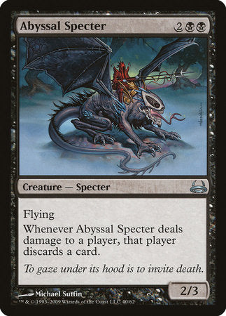 Abyssal Specter [Duel Decks: Divine vs. Demonic] | Enigma On Main