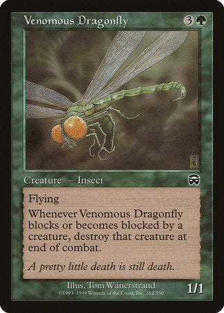 Venomous Dragonfly [Mercadian Masques] | Enigma On Main