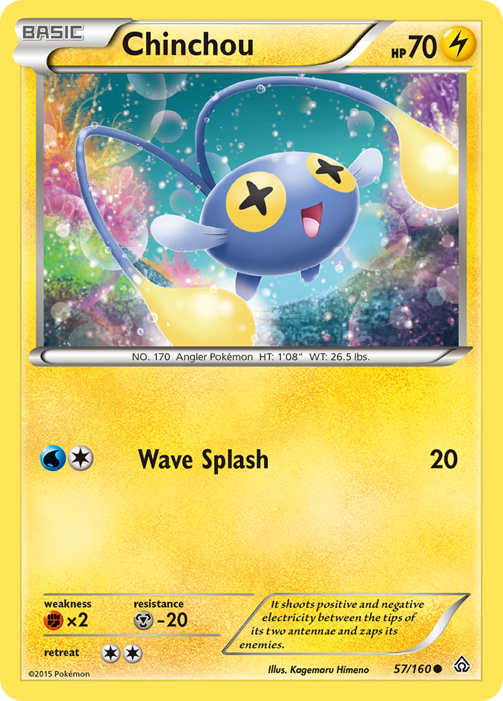 Chinchou (57/160) [XY: Primal Clash] | Enigma On Main