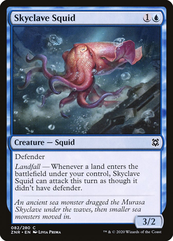 Skyclave Squid [Zendikar Rising] | Enigma On Main