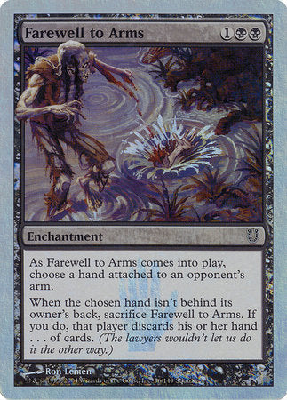 Farewell to Arms (Alternate Foil) [Unhinged] | Enigma On Main