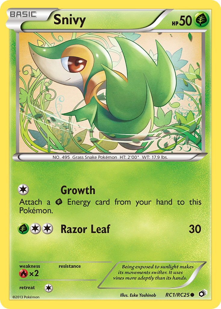 Snivy (RC1/RC25) [Black & White: Legendary Treasures] | Enigma On Main