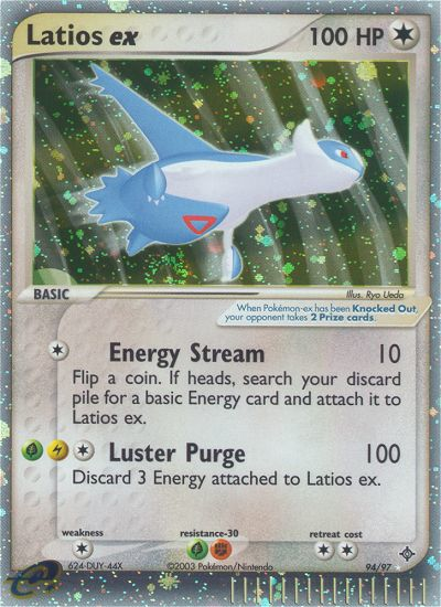 Latios ex (94/97) [EX: Dragon] | Enigma On Main