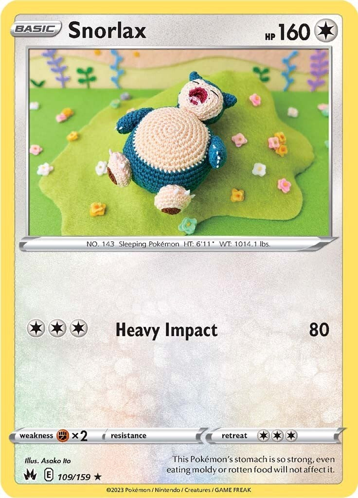 Snorlax (109/159) [Sword & Shield: Crown Zenith] | Enigma On Main