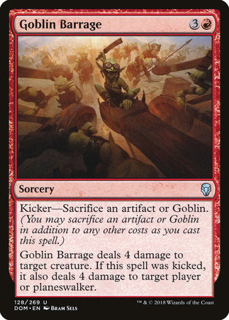 Goblin Barrage [Dominaria] | Enigma On Main