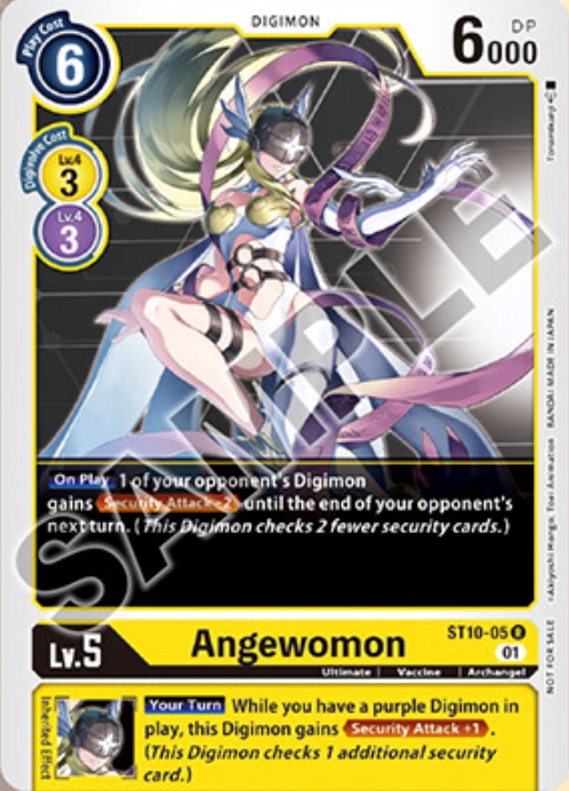 Angewomon [ST10-05] (Tamer Goods Set Angewomon & LadyDevimon) [Starter Deck: Parallel World Tactician Promos] | Enigma On Main