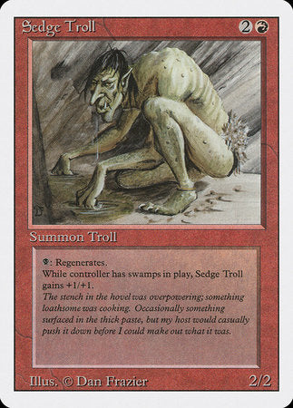 Sedge Troll [Revised Edition] | Enigma On Main