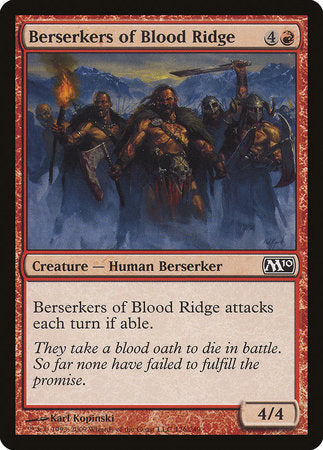 Berserkers of Blood Ridge [Magic 2010] | Enigma On Main