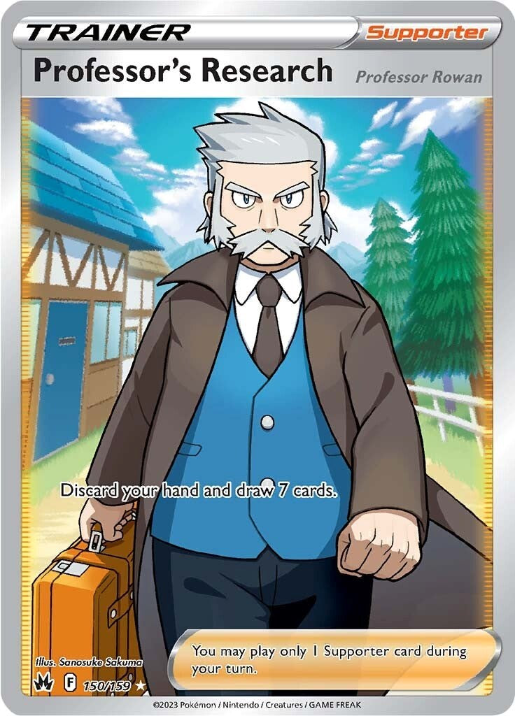 Professor's Research (150/159) (Full Art) [Sword & Shield: Crown Zenith] | Enigma On Main