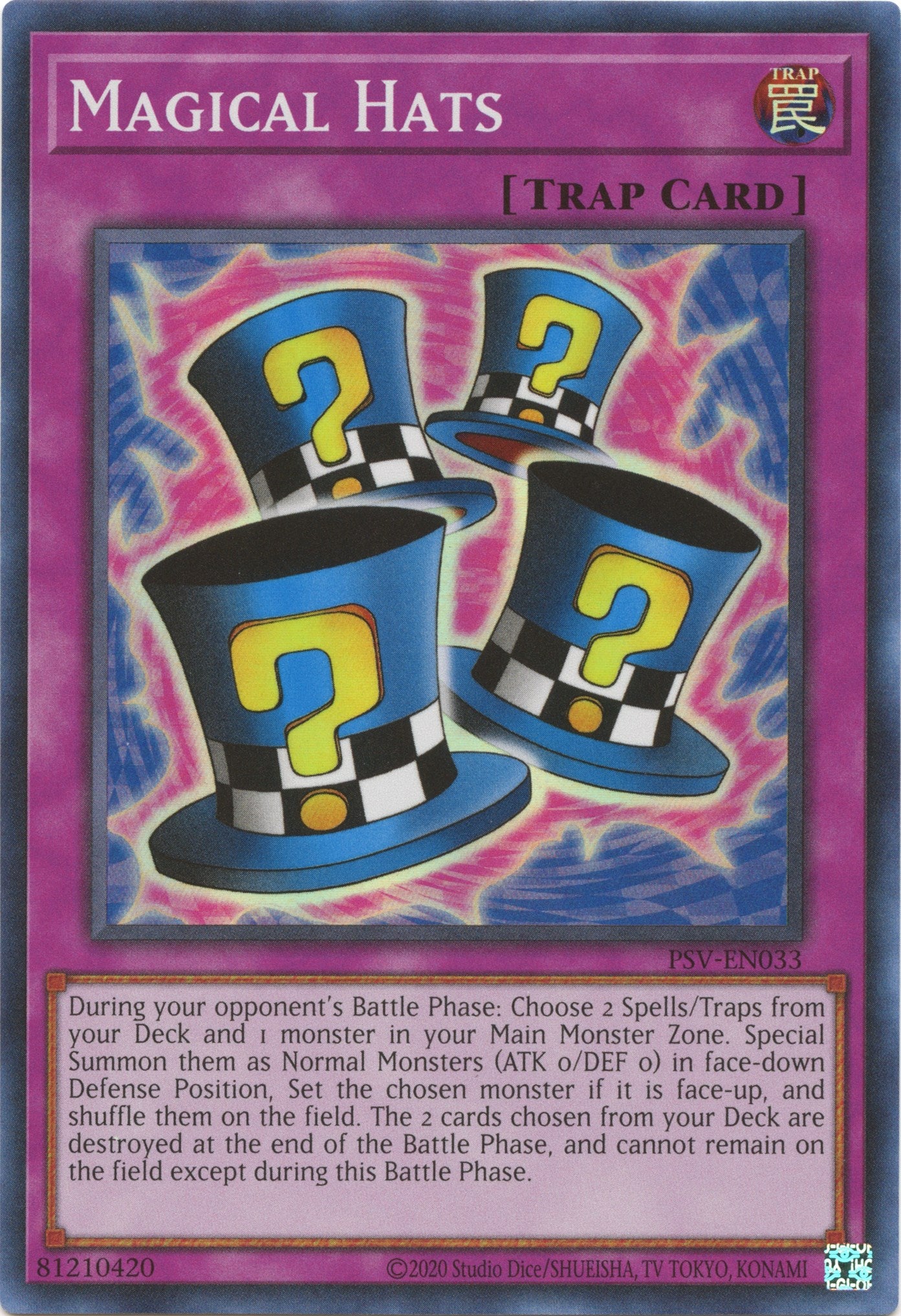 Magical Hats (25th Anniversary) [PSV-EN033] Super Rare | Enigma On Main