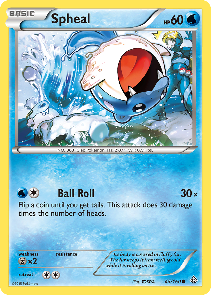 Spheal (45/160) [XY: Primal Clash] | Enigma On Main