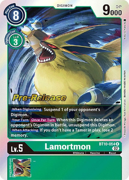 Lamortmon [BT10-054] [Xros Encounter Pre-Release Cards] | Enigma On Main