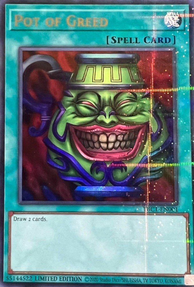 Pot of Greed [TBC1-EN001] Ultra Rare | Enigma On Main